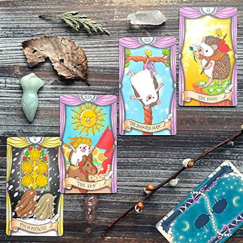 Fable Hedgehog Tarot Deck - Beginner's Standard Size