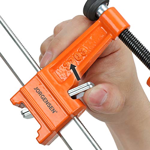 JORGENSEN F-Clamp Steel Bar Clamps Set