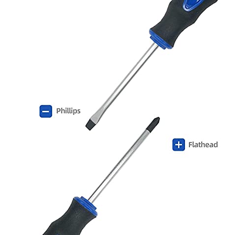 Magnetic Screwdriver Set: 6-Piece with Cushion Grip