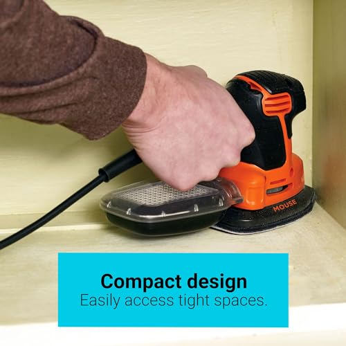 BLACK+DECKER Detail Sander - Compact Design, High Performance