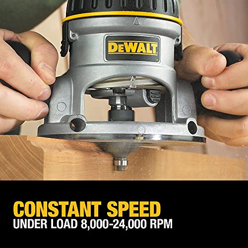 12-Amp DEWALT Router - 24,000 RPM Variable Speed