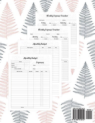 Floral Budgeting Workbook: Weekly & Monthly Planner