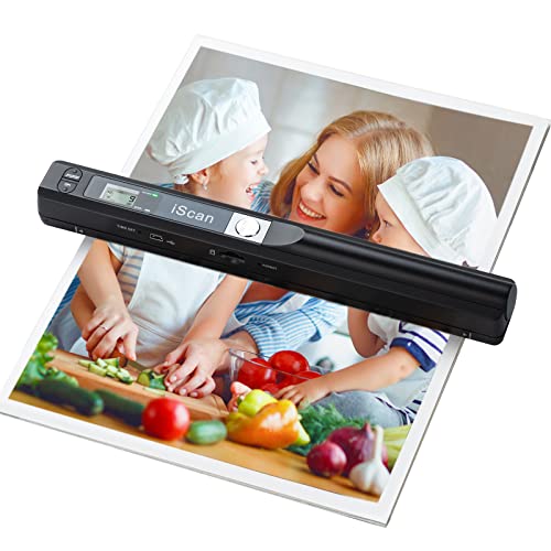 Portable Handheld Scanner for Photos and Documents