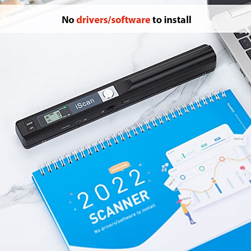 Portable Handheld Scanner for Photos and Documents