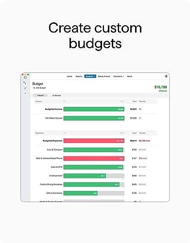 Quicken Classic Deluxe: Personal Finance Software Subscription