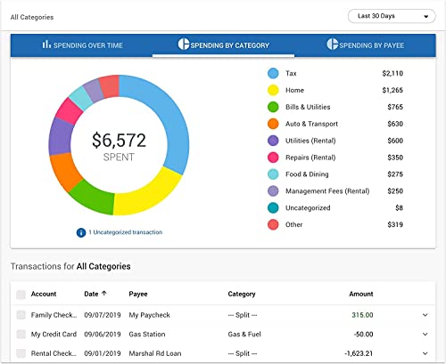 Quicken Deluxe: Personal Finance Management Subscription