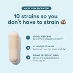 Probiotics 60 Billion CFU with Organic Prebiotics