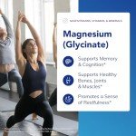 Magnesium Glycinate Supplement for Stress Relief & Sleep