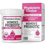Organic Probiotics for Women – 50 Billion CFU
