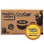 Organic Coffee Co. Compostable French Roast Pods, 80 Ct
