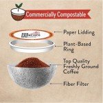 Organic Compostable Coffee Pods - Rainforest Blend (120 Ct)