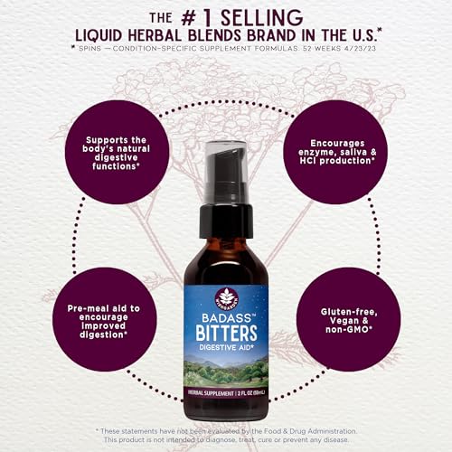 Badass Bitters - All-Natural Digestive Support 2oz