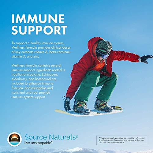 Source Naturals Wellness Formula Immune Support Capsules