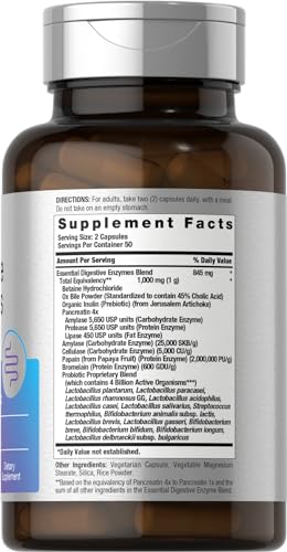 Horbäach Digestive Enzyme Blend - 100 Capsules