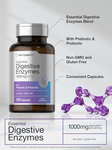 Horbäach Digestive Enzyme Blend - 100 Capsules