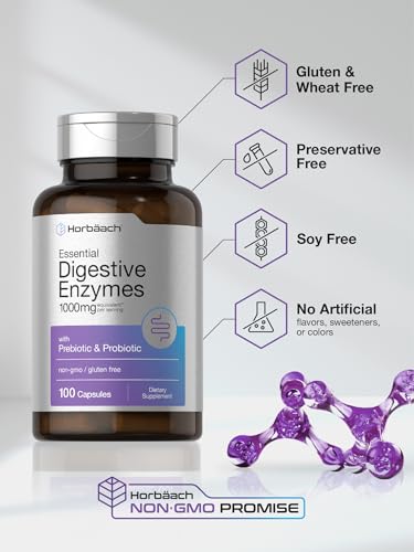 Horbäach Digestive Enzyme Blend - 100 Capsules