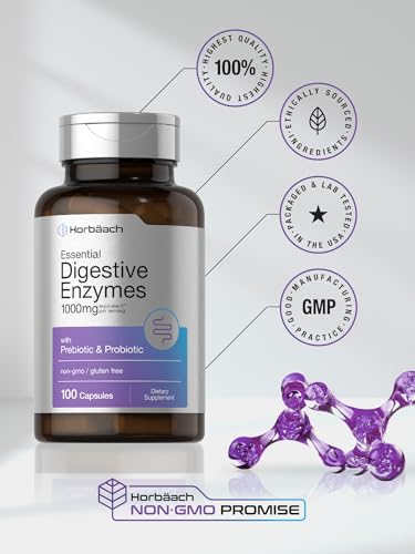 Horbäach Digestive Enzyme Blend - 100 Capsules