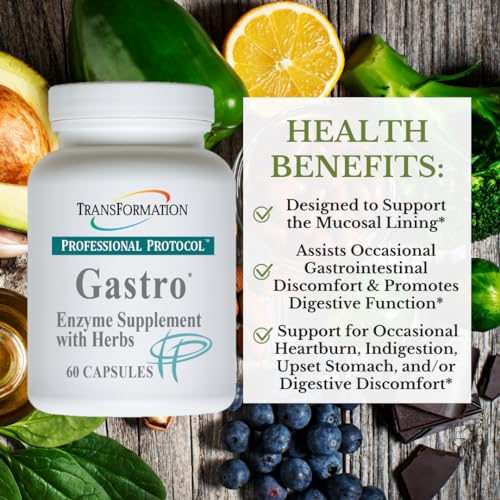 Gastro Enzyme Supplement for Digestive Support 60 Caps