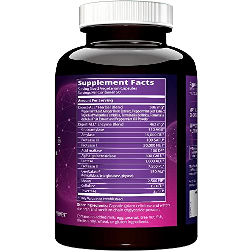 MRM Nutrition Digest-All® Digestive Enzymes - 50 Servings