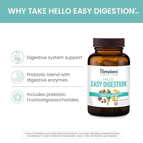 Himalaya Easy Digestion Probiotics & Herbal Support
