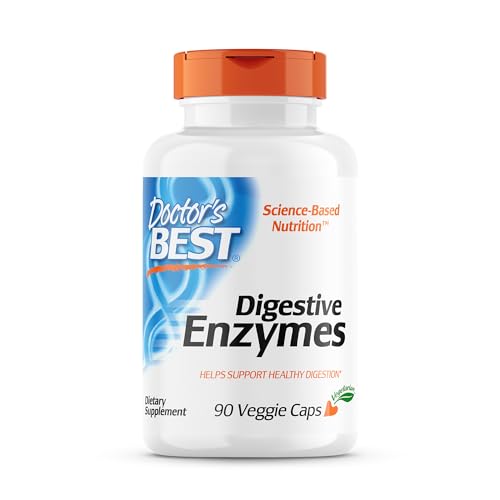 Herbal Digestive Enzymes - Non-GMO Vegetarian Formula