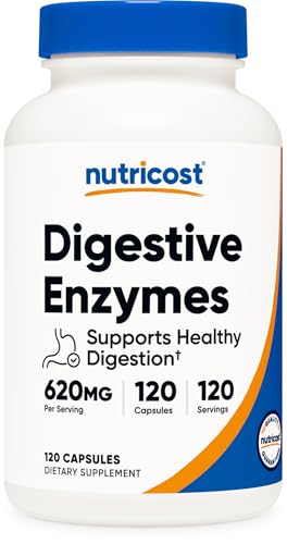 Nutricost Complete Digestive Enzyme Supplement Capsules
