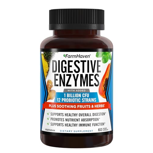 FarmHaven Digestive Enzymes & Probiotics Blend