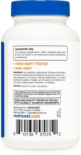 Nutricost Complete Digestive Enzyme Supplement Capsules