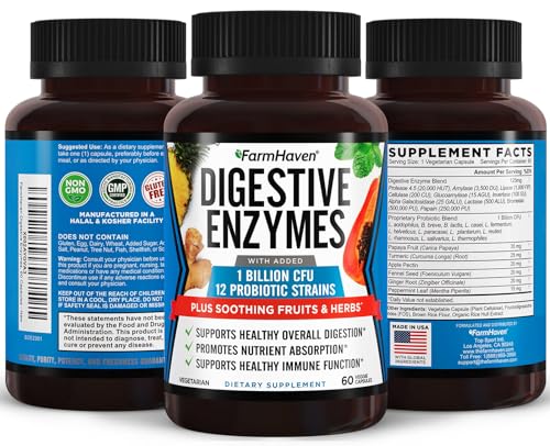 FarmHaven Digestive Enzymes & Probiotics Blend