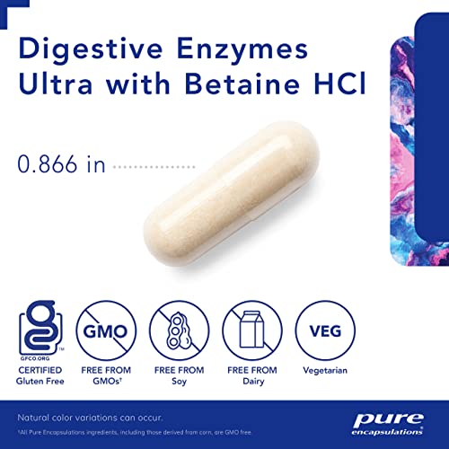 Digestive Enzymes Ultra with Betaine HCl - 90 Capsules