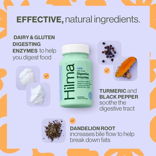 Women's Digestive Enzymes for Bloating Relief 60 Capsules