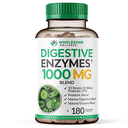 Organic Digestive Enzymes with Prebiotics & Probiotics