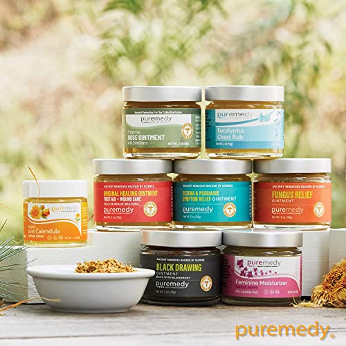 Calendula Herbal Salve for Dry Skin Relief