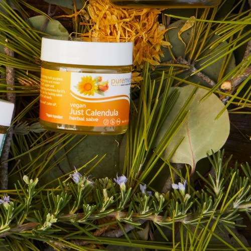 Calendula Herbal Salve for Dry Skin Relief