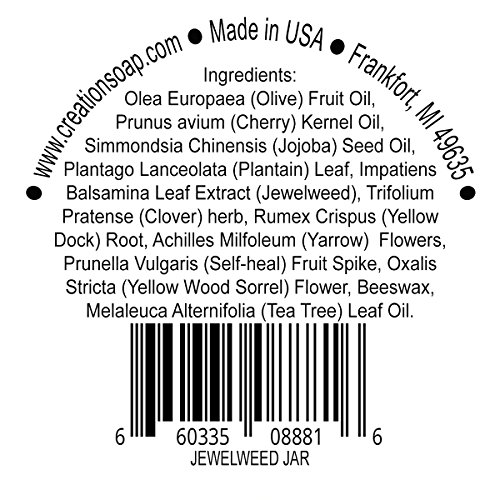 Jewelweed Balm for Poison Ivy Relief and Soothing
