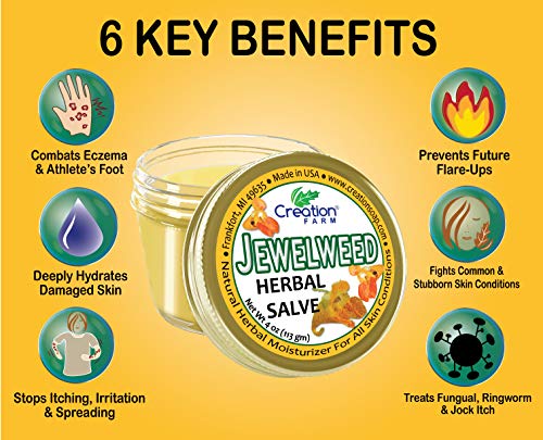 Jewelweed Balm for Poison Ivy Relief and Soothing