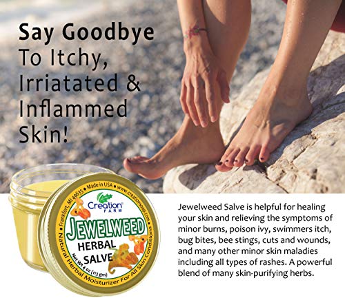Jewelweed Balm for Poison Ivy Relief and Soothing