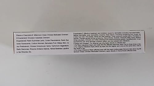 Thousand-Year Herbal Cream for Eczema and Psoriasis