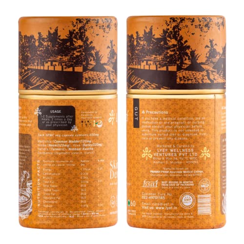 Radiant Skin Detox Herbal Supplement with Turmeric