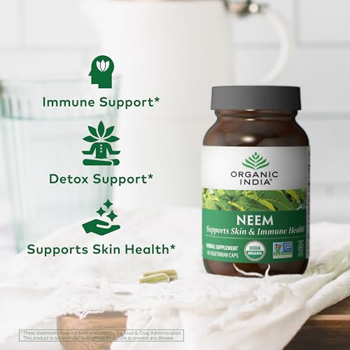 Neem Leaf Capsules for Skin and Immune Support