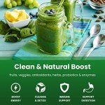 NutraChamps Super Greens Powder Superfood Blend