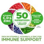 Orgain Honeycrisp Apple Organic Immunity Boost Powder