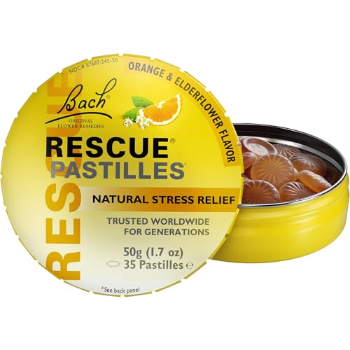 Bach RESCUE PASTILLES - Natural Stress Relief Lozenges