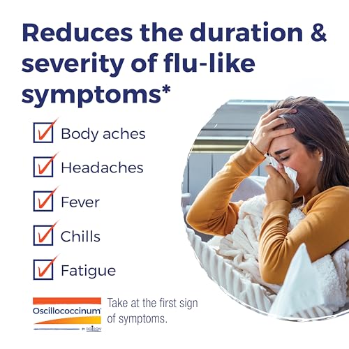 Boiron Oscillococcinum for Flu Symptom Relief - 30 Count