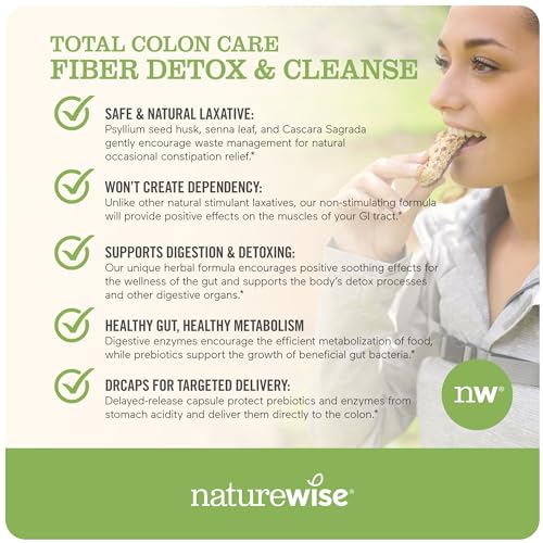 NatureWise Colon Care Fiber Cleanse & Detox