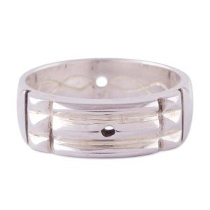 Handmade Sterling Silver Atlantis Power Band Ring