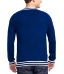 Blue Pooping Santa Claus Men's Holiday Sweater