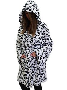 Jack Skellington Hooded Fleece Robe for Adults