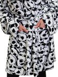 Jack Skellington Hooded Fleece Robe for Adults