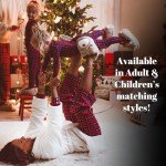 Festive Family Holiday Slippers with Reindeer Design